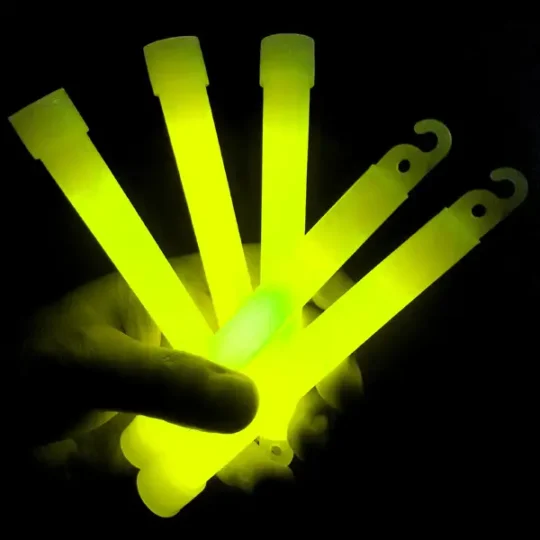 6 Inch Glow Sticks Yellow-
