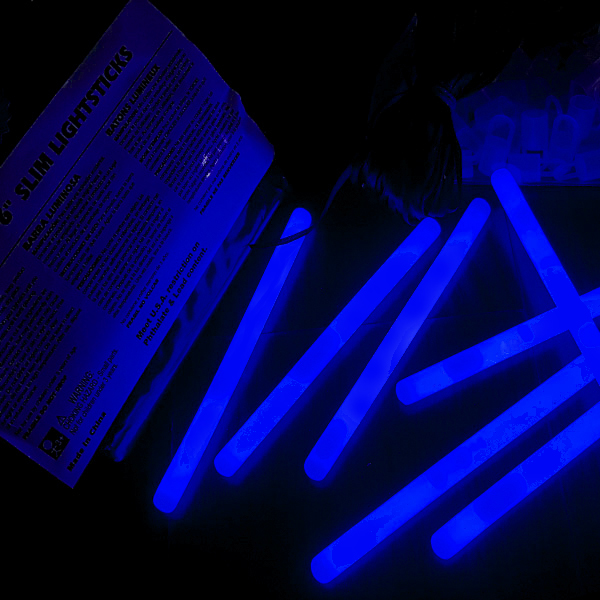 8 Inch Light Sticks (25) Yellow Color rave glow sticks