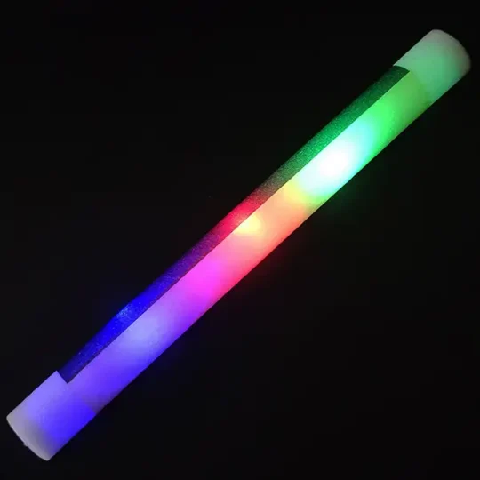 Germany Flag Foam Glow Sticks – 360 Degree LED Printed – 50 PCS Bulk