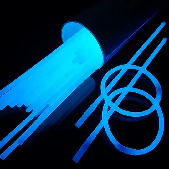 Blue Glow Bracelets