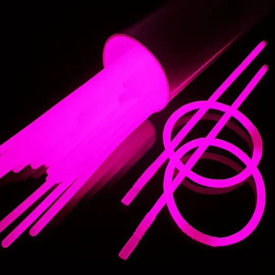 Pink Glow Bracelets