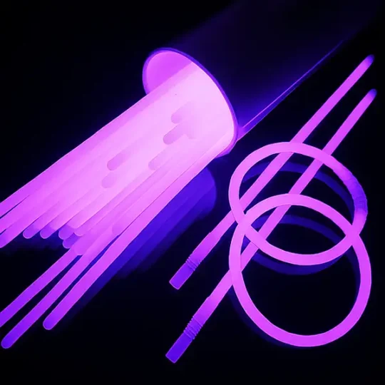 Purple Glow Bracelets