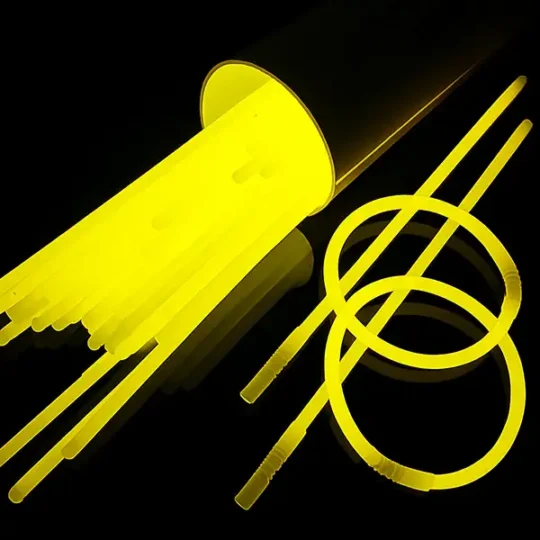 Yellow Glow Bracelets