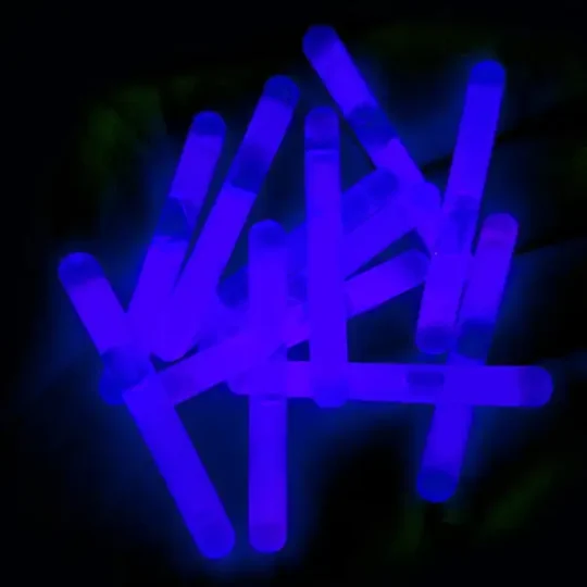 Blue Mini Glow Sticks
