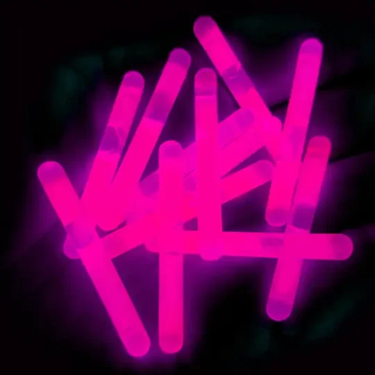 Pink Mini Glow Sticks