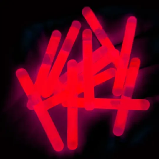 Red Mini Glow Sticks