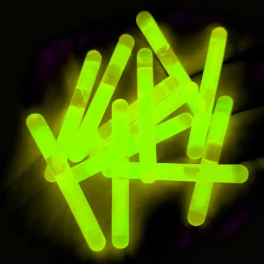 Yellow Mini Glow Sticks